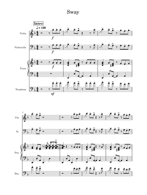 Sway – Michael Bublé