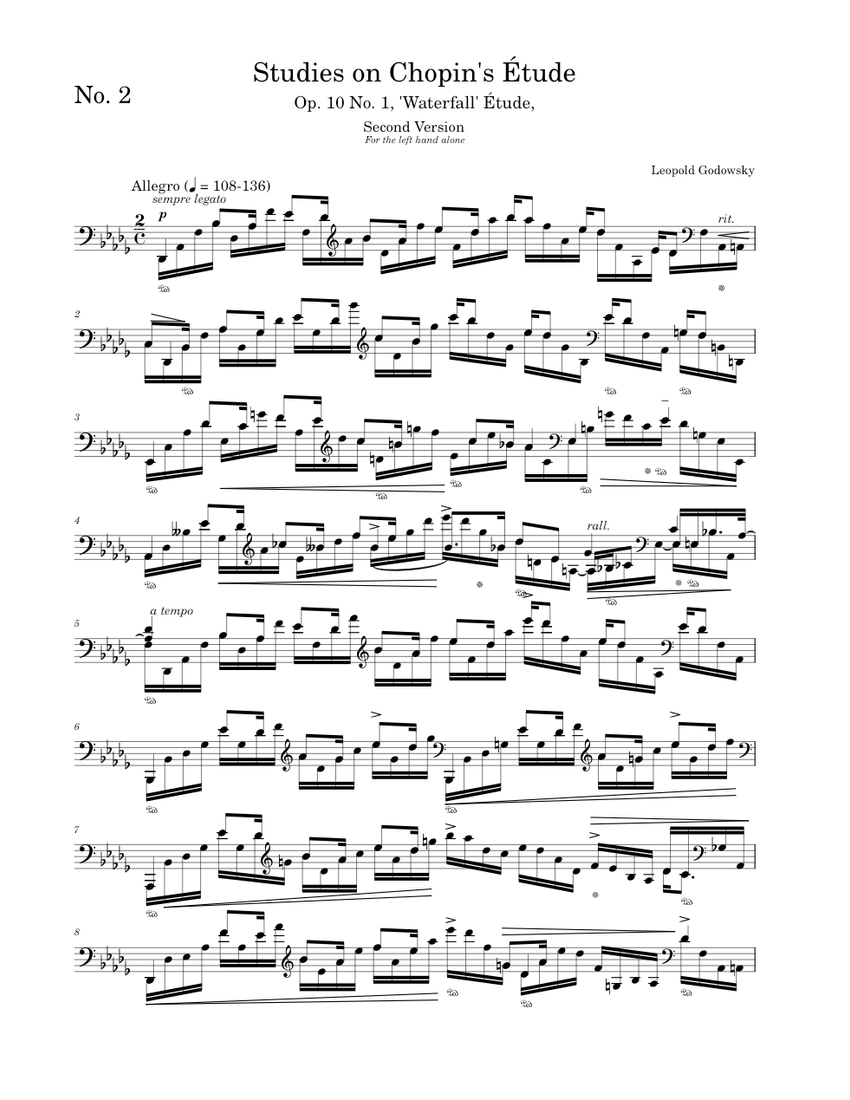 Study No. 2 on Chopin's Étude (Op. 10 No. 1) – Leopold