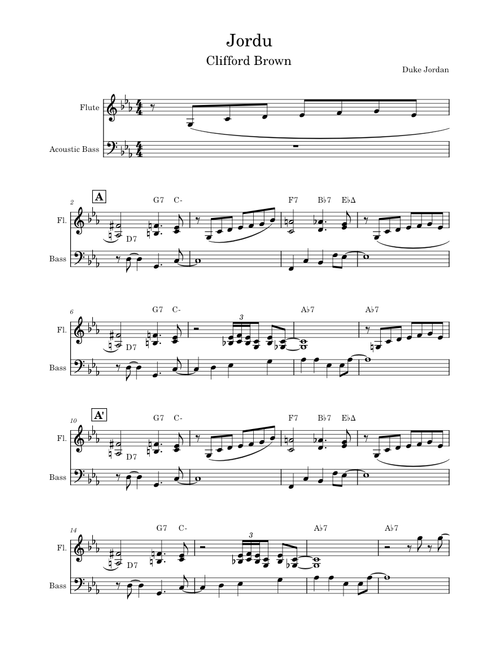 Jordu – Clifford Brown