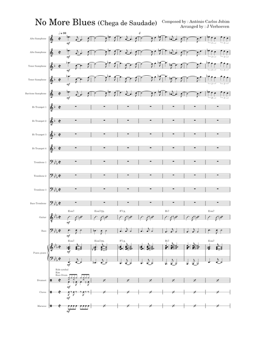 Chega de saudade – Antônio Carlos Jobim