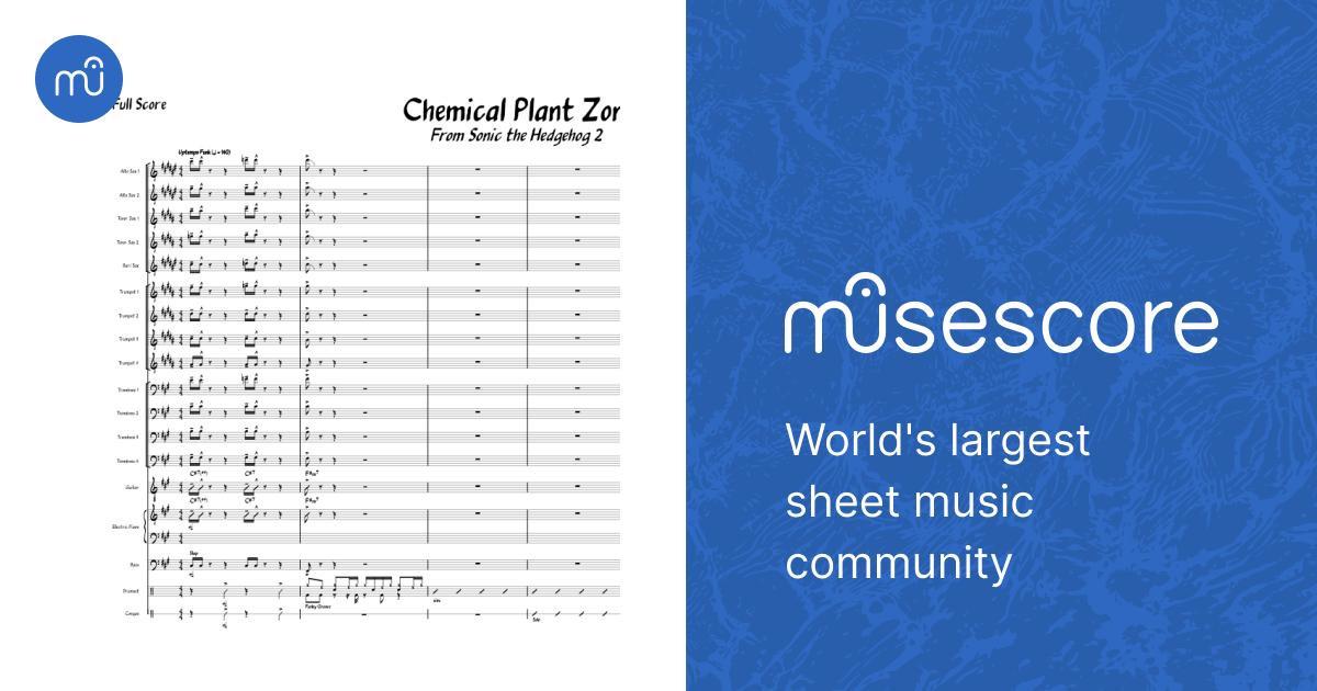 Chemical Plant Zone (Big Band Funk) – Masato Nakamura Sheet Music