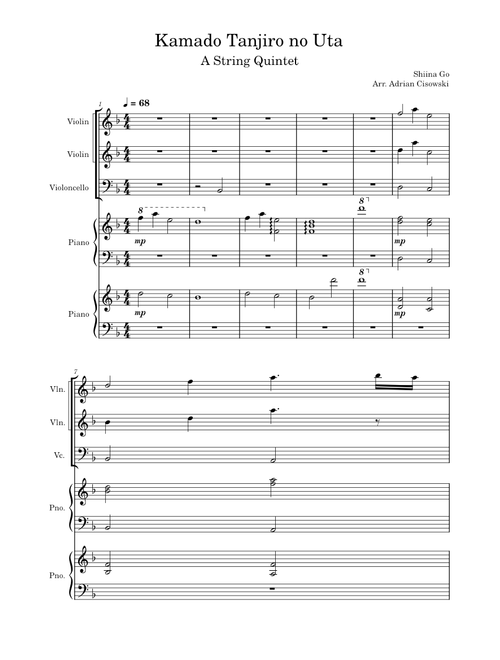 Kamado Tanjiro no Uta - Shiina Go