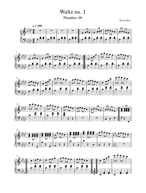 Waltz no. 1 - Korzhukov