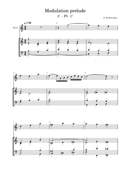 Modulation prelude