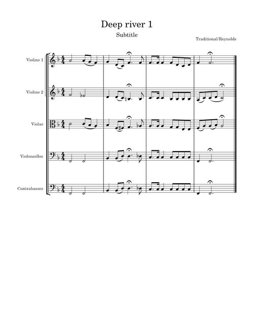 Gymnosolitude No. 1: Walk in the Deep River – Gerard Farré deep river 1