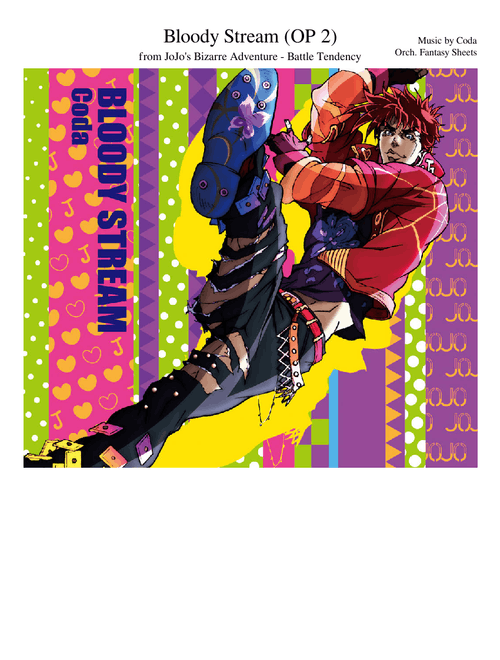 JoJo's Bizarre Adventure: Battle Tendency - Bloody Stream (OP 2)