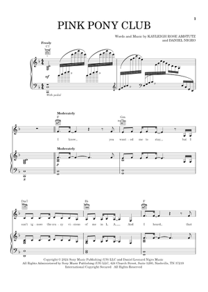 pink-pony-club-chappell-roan-sheet-music-for-soprano-alto-tenor