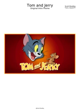 Free Tom and Jerry by Scott Bradley sheet music | Download PDF or print on  
