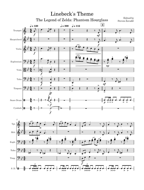 Linebeck's Theme - The Legend of Zelda: Phantom Hourglass – Kenta Nagata