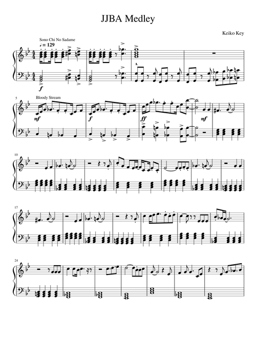 JoJo's Bizarre Adventure Medley