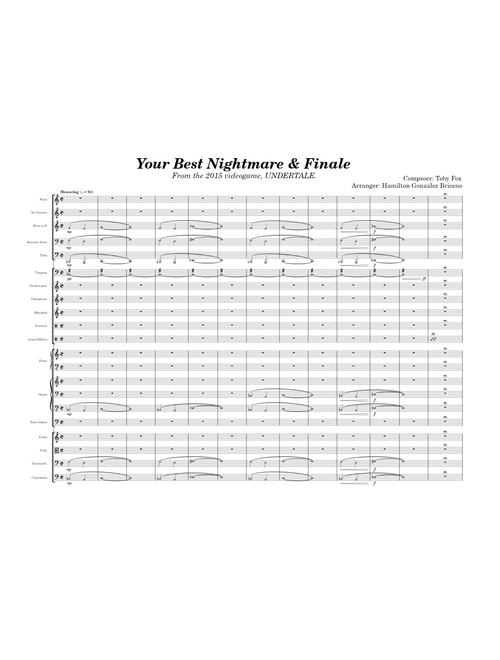 Toby Fox - "Your Best Nightmare" & "Finale" (UNDERTALE's 10th Anniversary)