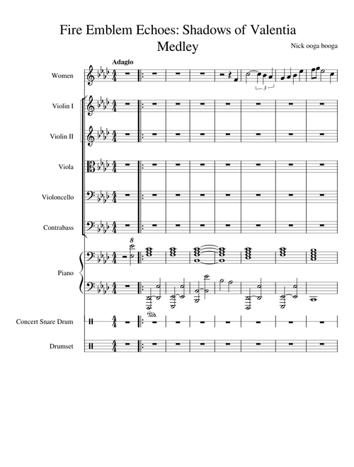 Fire Emblem Echoes Medley (WIP)
