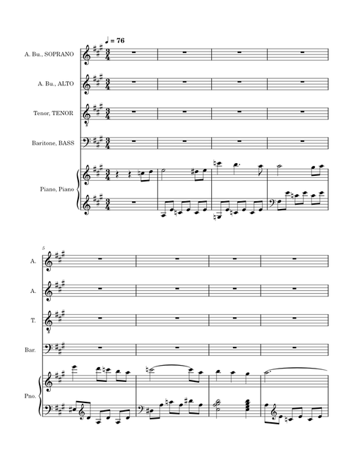 Matud Nila – Ben Zubiri SATB arr. by Ed Parungao