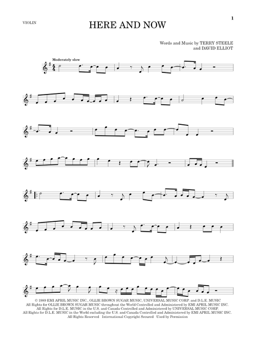 Here And Now - Luther Vandross (Violin Solo)