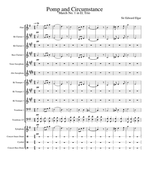 Pomp and Circumstance No. 1 Graduation March