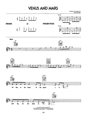 Play Official version of London town Sheet Music by Paul McCartney