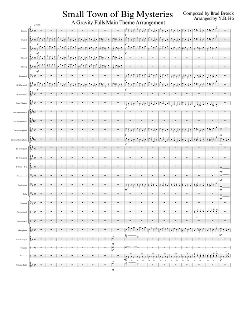 Small Town of Big Mysteries (A Gravity Falls Main Theme Arrangement)
