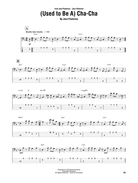 Discover Jaco Pastorius Omnibook For Bass Clef Instruments by jaco