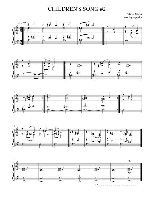 Children's Song #2