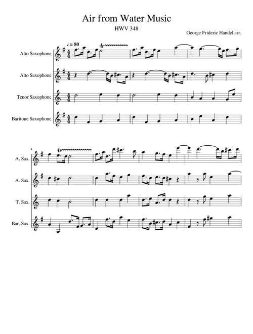 Air from Water Music