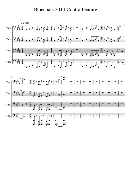 Bluecoats 2014 Contra Feature