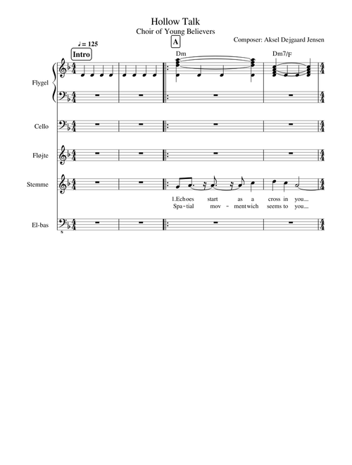 Hollow Talk - Choir of Young Believers (Aksel Dejgaard Jensen)