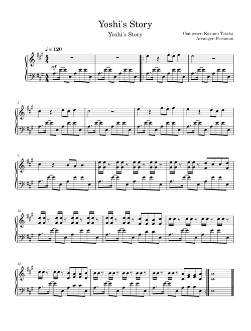 Yoshi's Story - Yoshi Story 64 – Kazumi Totaka Yoshi's Story - Yoshi's Story Theme