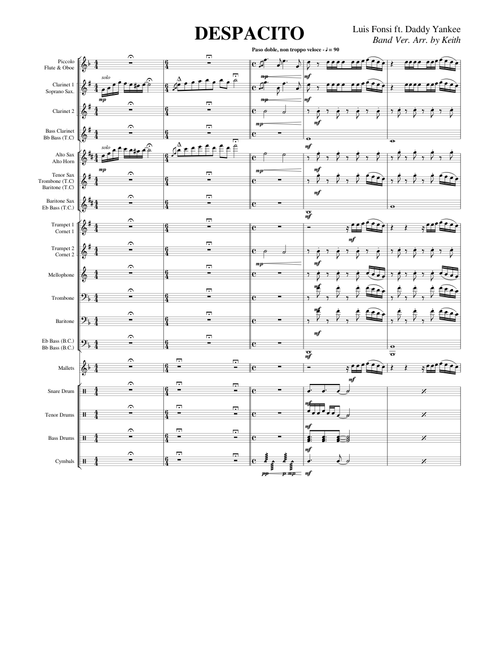 DESPACITO for band