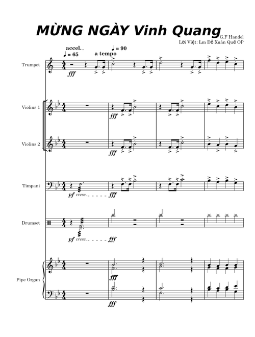 Mừng Ngày Vinh Quang - Orch