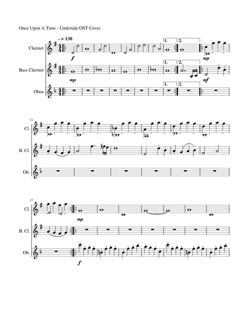 Once Upon A Time - Undertale OST Cover