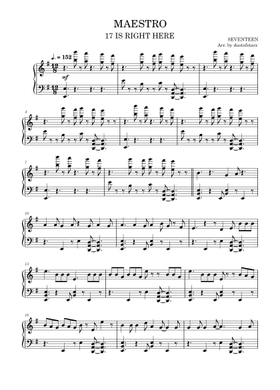 Free SEVENTEEN (세븐틴) sheet music | Download PDF or print