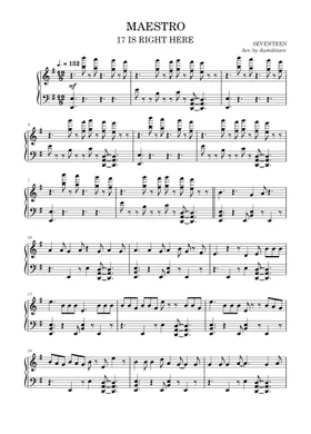 Free SEVENTEEN (세븐틴) sheet music | Download PDF or print Free SEVENTEEN (세븐틴) sheet music | Download PDF or print
