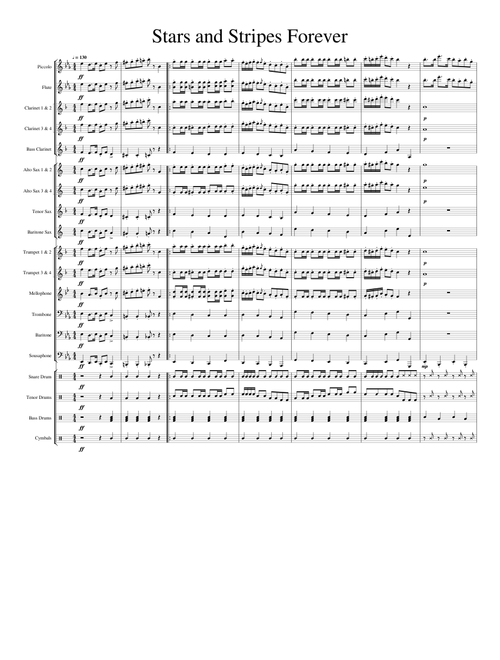 Stars and Stripes Forever - by John Philips Sousa
