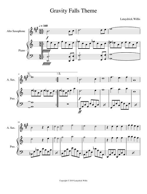 Gravity Falls Theme