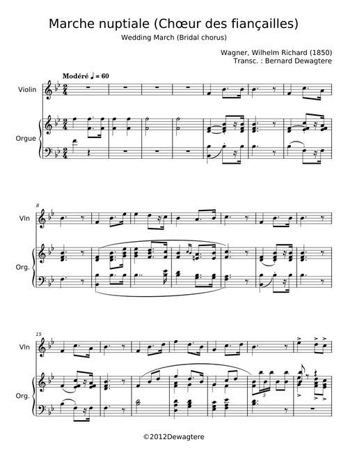 Wedding March - Richard Wagner