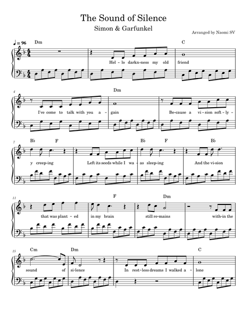 Simon & Garfunkel - The Sound of Silence