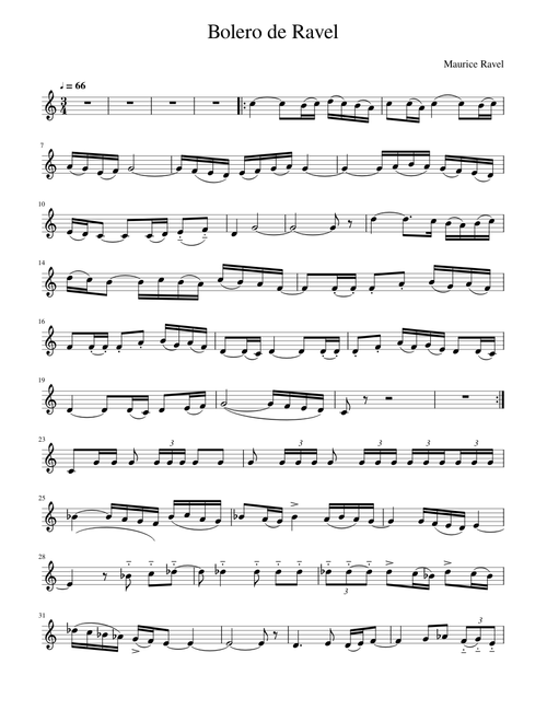 Bolero de Ravel