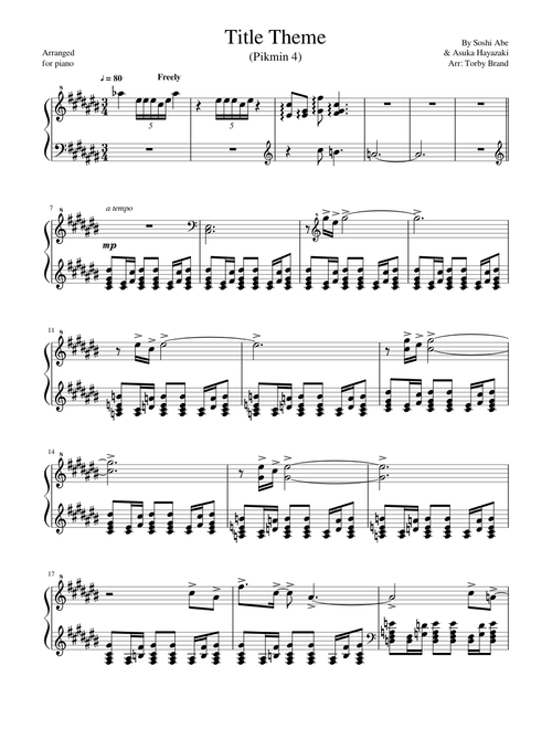 Pikmin 4 Title Theme