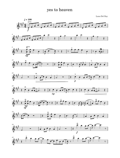 Say Yes To Heaven – Lana Del Rey