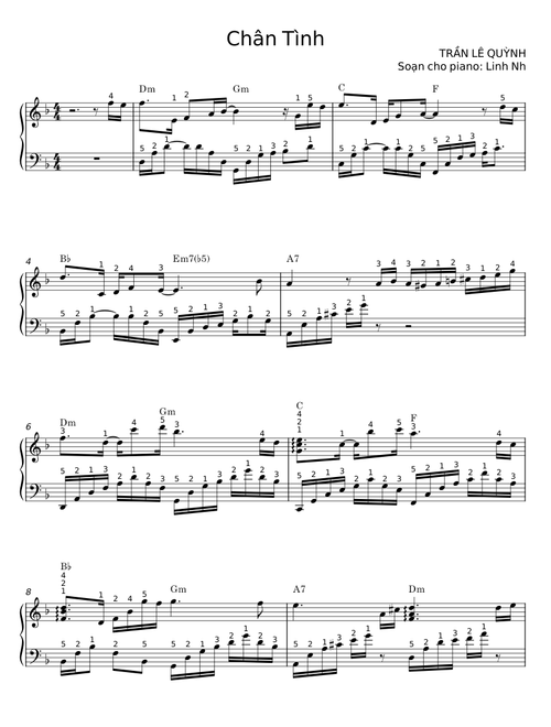 Chân Tình - Trần Lê Quỳnh