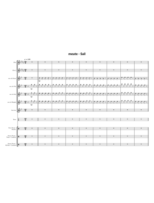Sail – MEUTE [orkiestra]