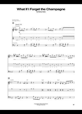 スチュアート・ハム　スタンリー・クラーク　ベーススコア スチュアート・ハム スタンリー・クラーク ベーススコア スチュアート