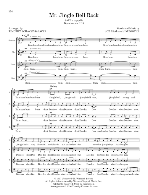 Mr. Jingle Bell Rock – Misc Christmas