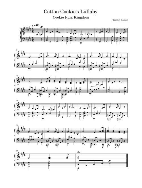 Cotton Cookie's Lullaby