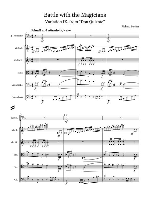 Don Quixote sheet music by chalkclaire | Play, print, and download