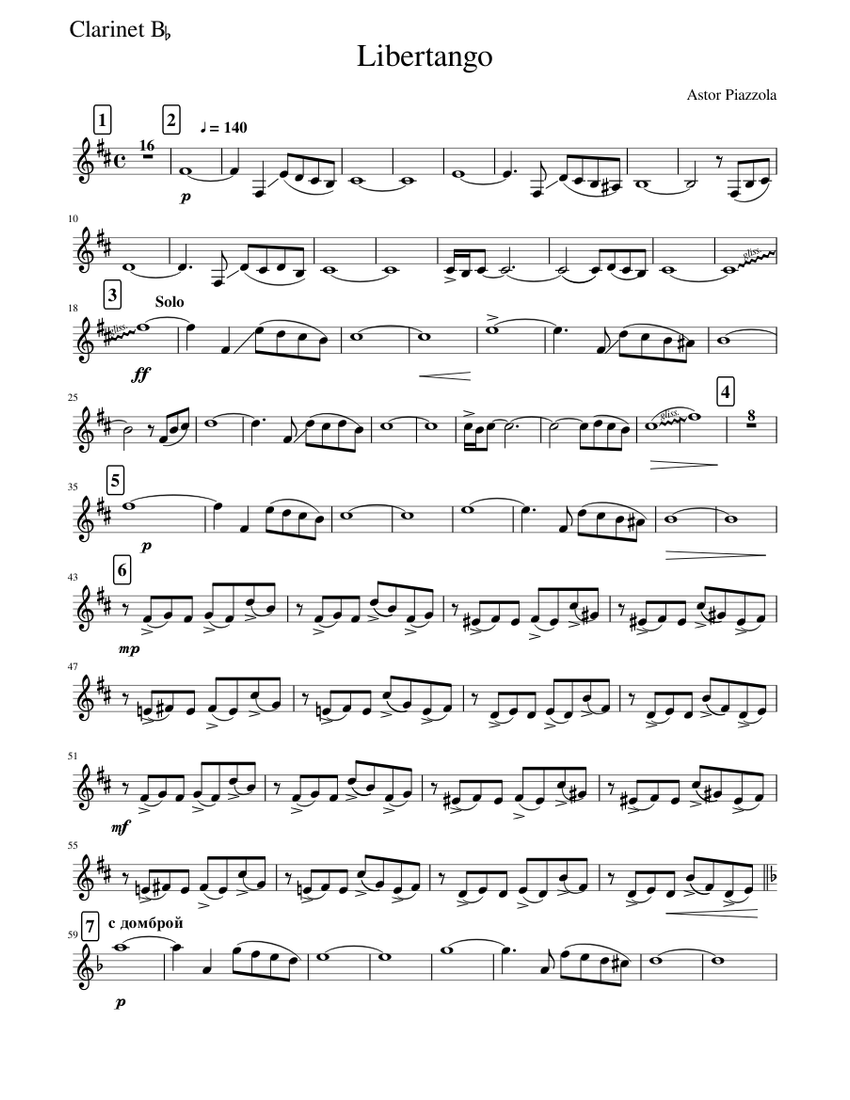 Piazzolla clarinet top