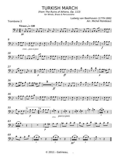 Turkish march - Ludwig van Beethoven
