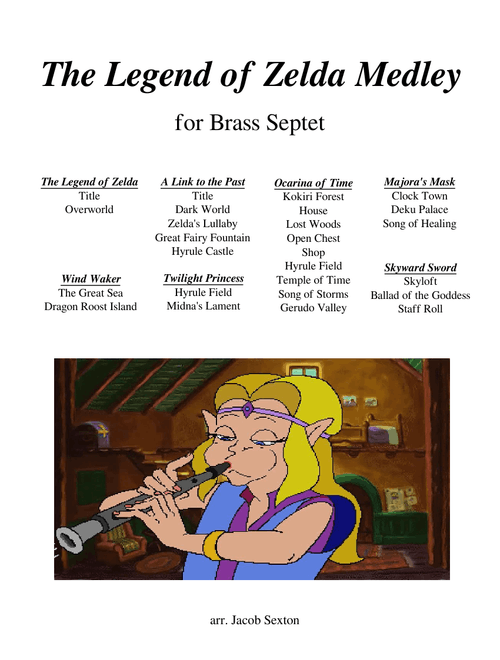 The Legend of Zelda Medley for Brass