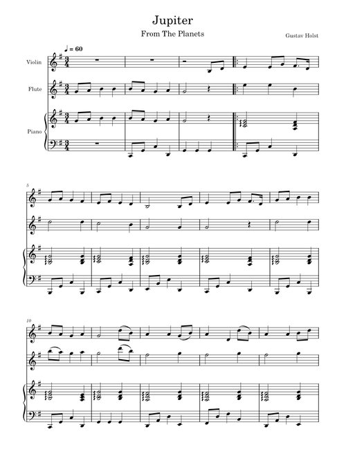 Symphony No.41 in C major, K.551 (Jupiter Symphony) – Wolfgang Amadeus Mozart