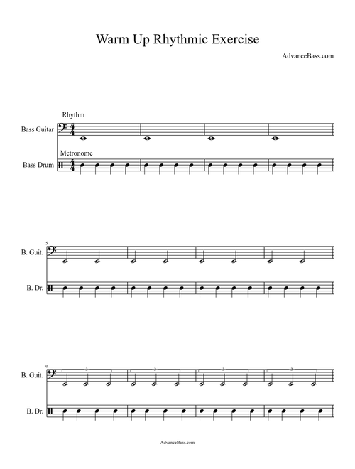 Warm Up - Rhythmic Exercise